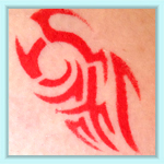 Tribal Airbrush Tattoo