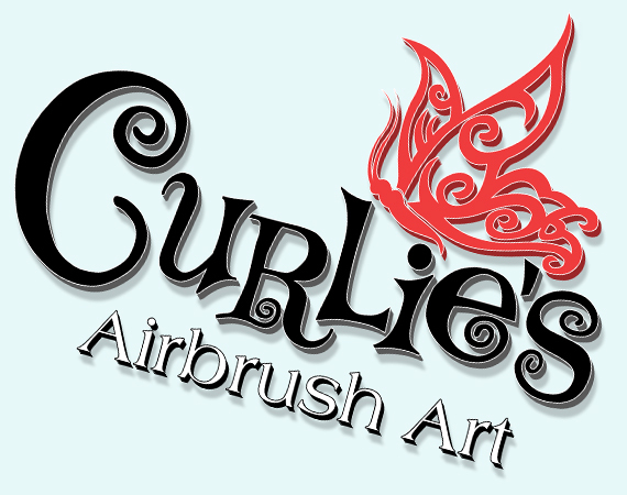 Curlies Airbrush Art